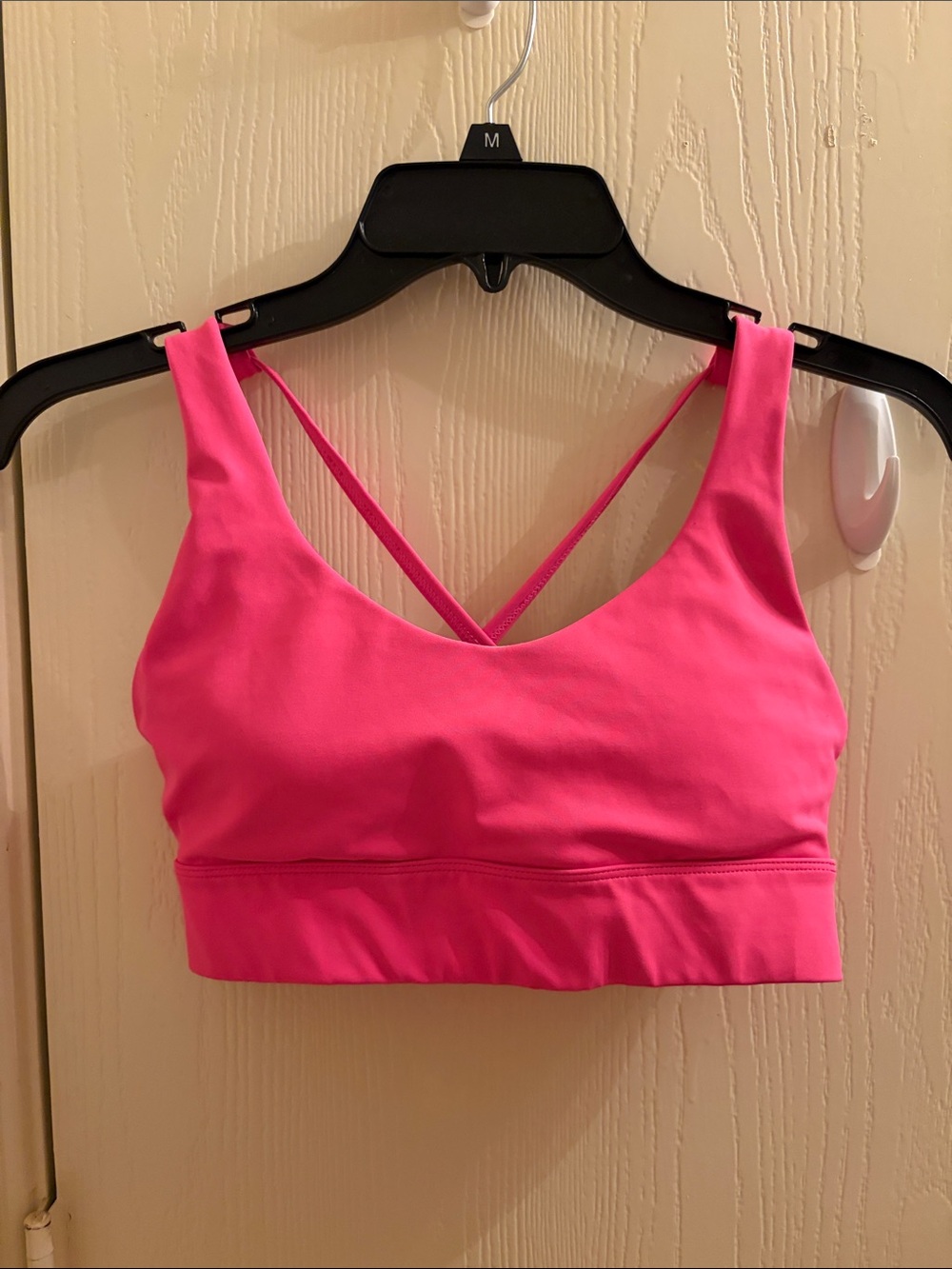 ZYIA Active Pink Women's Cross-Back Sports Bra